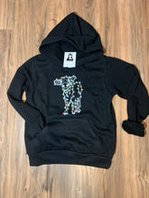 Load image into Gallery viewer, Kid Cow Christmas Cow Hoodie
