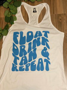 Float & Tan Tank top