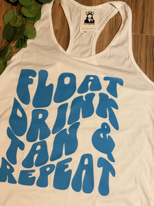 Float & Tan Tank top